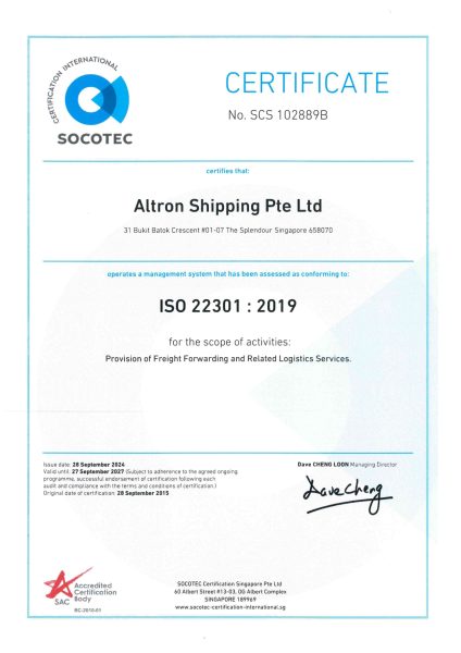 ISO 22301